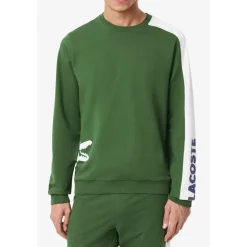 Grøn Slim Fit Langærmet T-shirt