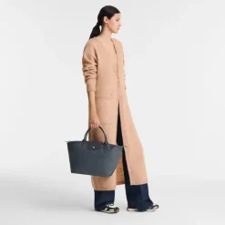 Grøn Top Håndtag Tote Taske