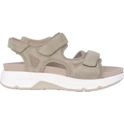 Grønne rullende sandaler til kvinder