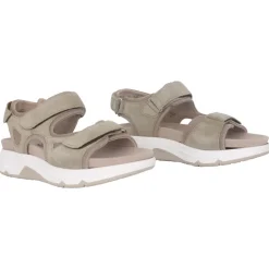 Grønne rullende sandaler til kvinder