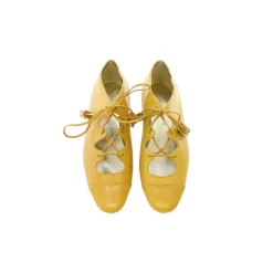 Gule Åbne Tå Richelieu Lædersko