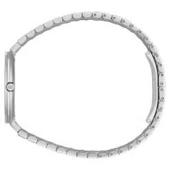 25H Diamantbesat Ur med Rustfrit Stållænke