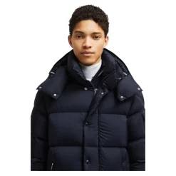 Hanoverian Hooded Long Down Jacket