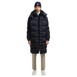 Hanoverian Hooded Long Down Jacket