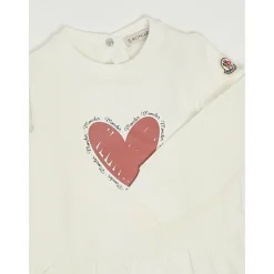 Heart Motif Cotton Dress