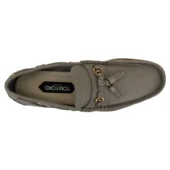 Herre Slip-On Loafers Frynset Læder
