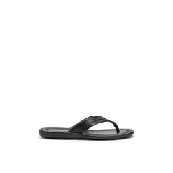 Herre sorte flip-flops.Dette produkt er stort i størrelsen.