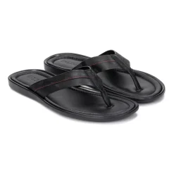 Herre sorte flip-flops.Dette produkt er stort i størrelsen.