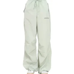 Højtaljede nylonbukser