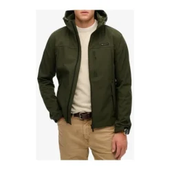 Hooded Zip Blazer med frontlommer