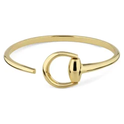 Horsebit armbånd i gult guld