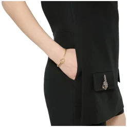 Horsebit armbånd i gult guld