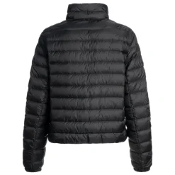 Hætteforet dunjakke