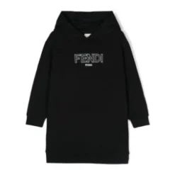 Hættetrøje Kjole med Frontlogo