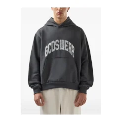 Hættetrøje med rhinsten