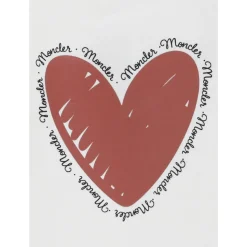 Hvid Baby Bomulds Kjole Pige Logo Print