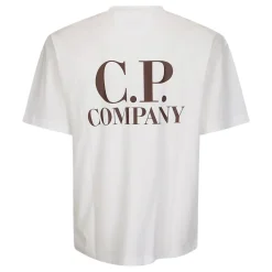 Hvid Crew Neck Gauze T-shirt