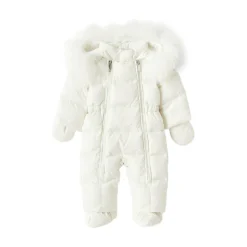 Hvid Sneheldragt til Baby Piger