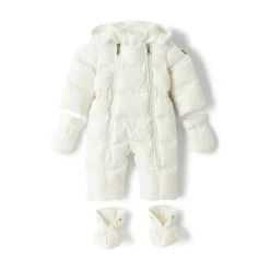 Hvid Sneheldragt til Baby Piger