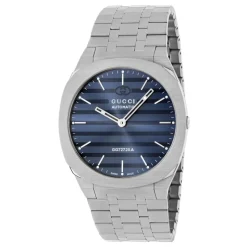 Interlocking G Blå Skive Rustfrit Stål Armbånd