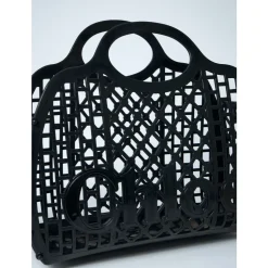 Jelly Tote Taske med Logo Motif