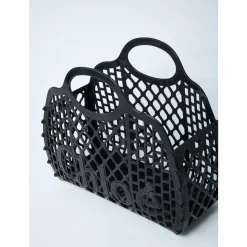 Jelly Tote Taske med Logo Motif