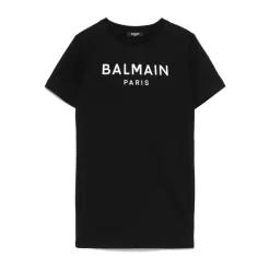 Jersey Kjole med Præget Logo