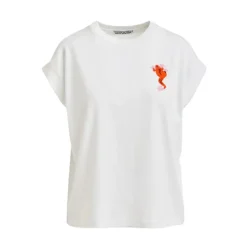 JUNGALA Broderet T-shirt