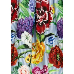 Kjole med blomstermotiv