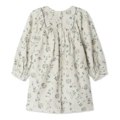Kjole med blomstermotiv