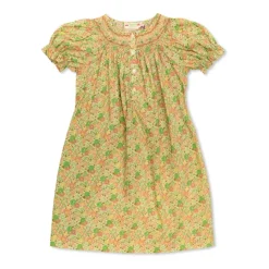 Kjole med blomstermotiv