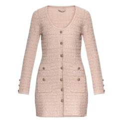 Kjole med glitrende pynt