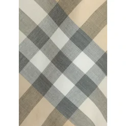 Kjole med ternet mønster