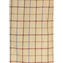 Kjole med ternet mønster