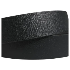 Klassisk Læder Bælte med Metalspænde