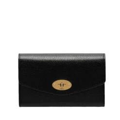 Klassisk Sort Læder Punge Kortholdere