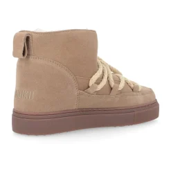 Klassiske Lave Beige Vinterstøvler