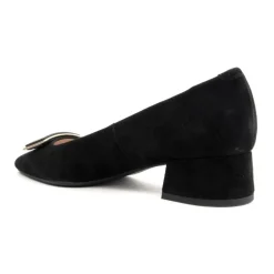 Klassiske Sorte Mid Hæl Pumps