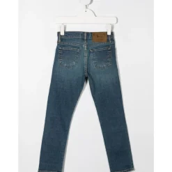 Klassiske Straight Jeans Blå