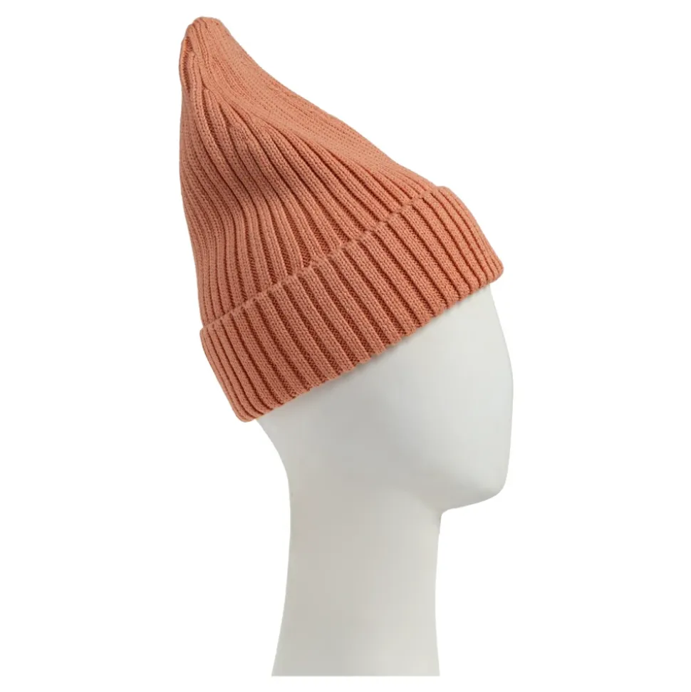 Knitted Rib Fold Up Hat