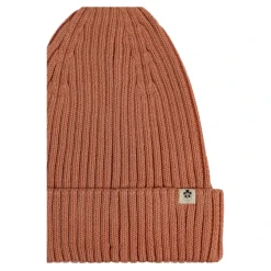 Knitted Rib Fold Up Hat