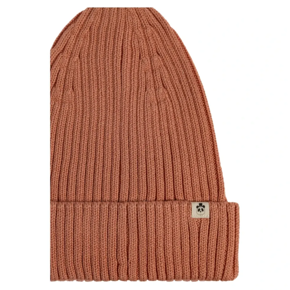 Knitted Rib Fold Up Hat