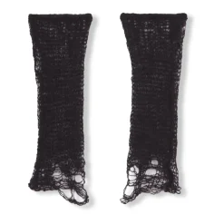 Korte Åbne Strikhandsker