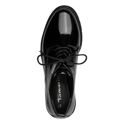 Lak Lædersko med Snørebånd