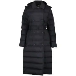 Lang Nylon Puffer Jakke