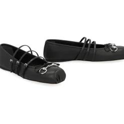 Læder Ballerina Sko