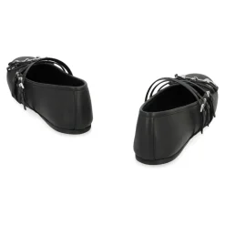 Læder Ballerina Sko