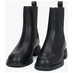 Læder Chelsea Støvle