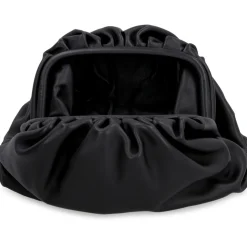 Læder Clutch med Snap Lukning