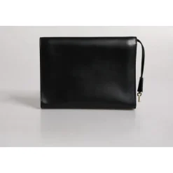 Læder Logo Plade Dokumentmappe Taske